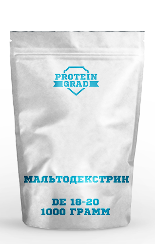 картинка Мальтодекстрин DE 18-20 1000г (Россия) от магазина ProteinGrad