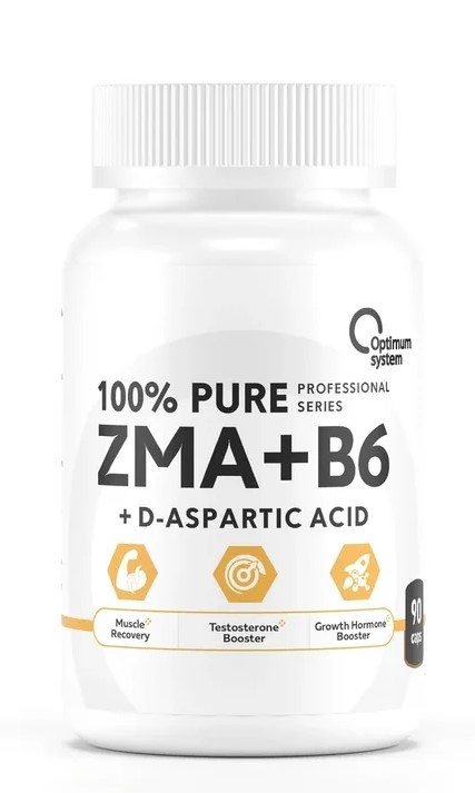 ZMA + B6, 90 капс.(Optimum System) 