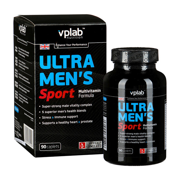 картинка Витамины Ultra Men's 90к VpLab Nutrition (Великобритания) от магазина ProteinGrad