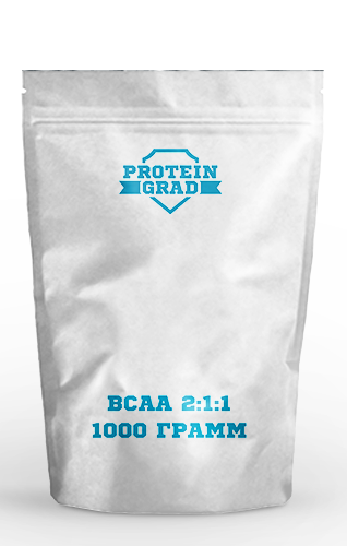 BCAA порошок 2:1:1 1000г Protein Grad