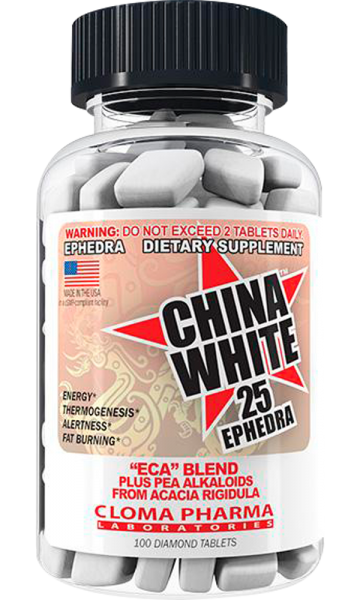 картинка Жиросжигатель China White 25 100к Cloma Pharma (США) от магазина ProteinGrad
