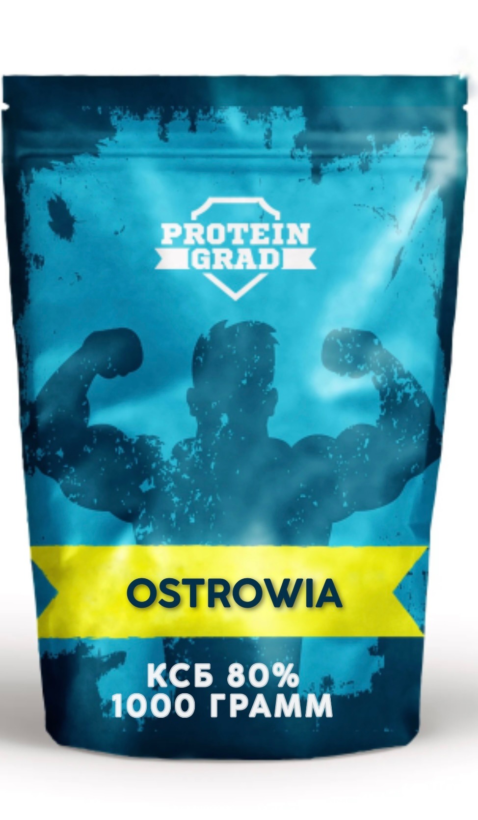 Концентрат сывороточного белка 80% Ostrowia-80 1000г (Польша)