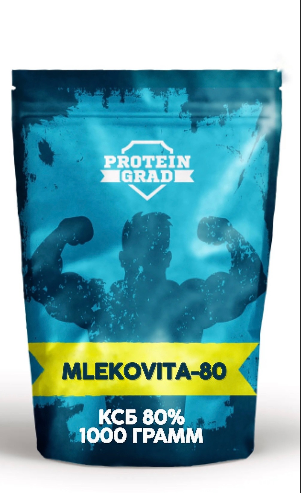 Концентрат сывороточного белка 80% Mlekovita-80 1000г (Польша)