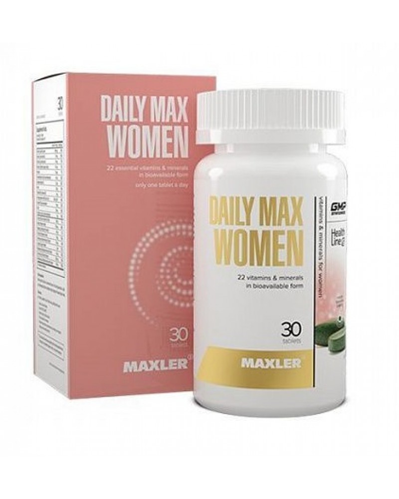 Витамины Daily Max Women 30таб. (Maxler)